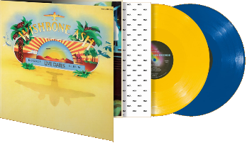 Wishbone Ash - 1973 Live Dates - Yellow & Blue vinyl LP  - 340 kr.